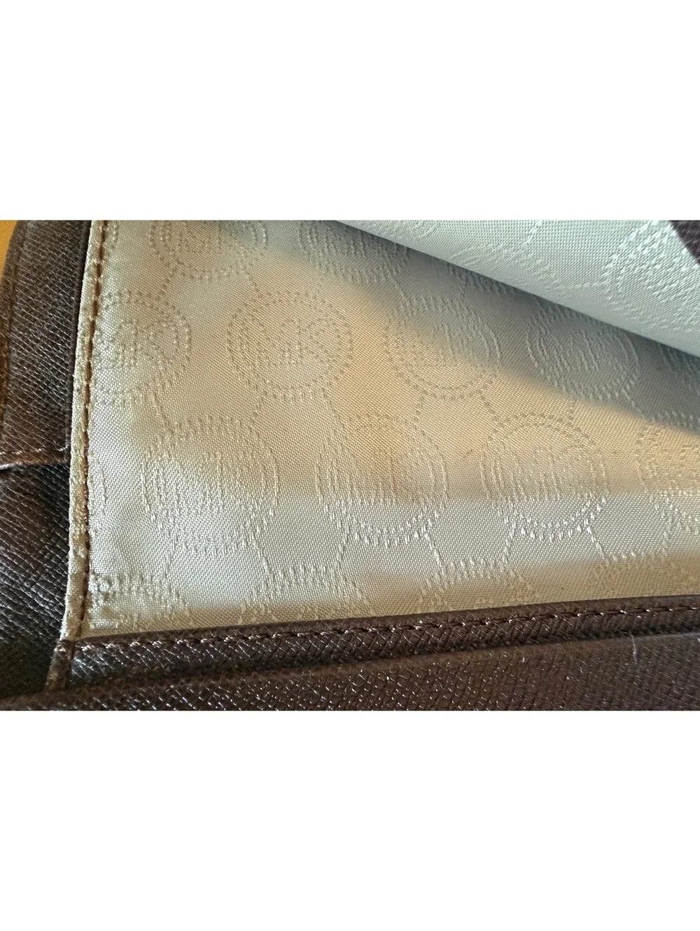 Michael Kors snakeskin wallet